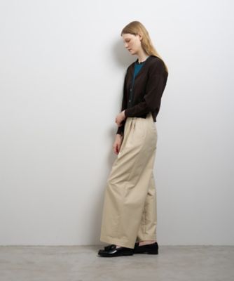 カラーポイントVネックカーディガン | LANVIN en Bleu (Women