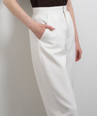 ポリエステルコクーンテーパードパンツ | LANVIN en Bleu (Women