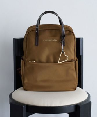 ＜LANVIN en Bleu (Women)＞マルク　ハートカラビナリュック