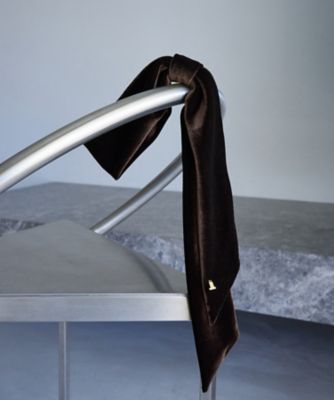 ＜LANVIN en Bleu (Women)＞ベルベットリボンヘアカフ