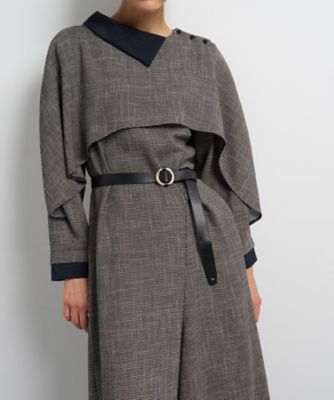 新品同様高級✨ランバンオンブルー イタリア製生地 トレンチコート ベルト白系 M タフタトレンチコート | LANVIN COLLECTION (Women)/ランバン