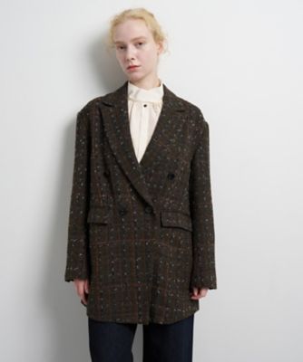 フランス製 LANVIN ノーカラー ジャケット / ランバン テーラード フランス製 LANVIN ノーカラー ジャケット / ランバン テーラード