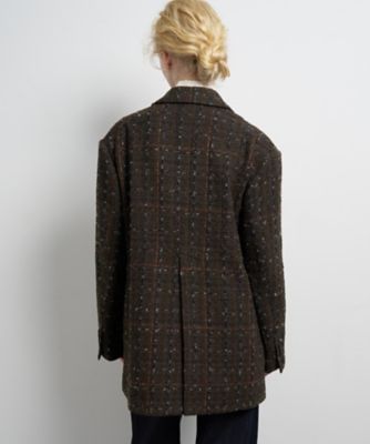 ツイード／ウールメルトン テーラードジャケット | LANVIN en Bleu