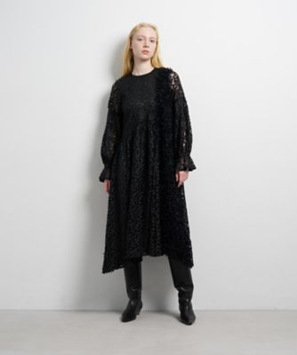 ミニフラワーレースワンピース | LANVIN en Bleu (Women