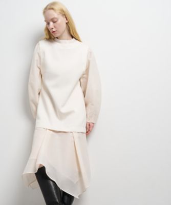 ランバンオンブルー　プリーツベスト　新品未使用品 半額以下SALE LANVIN en Bleu (Women) / ランバン オン ブルー TOP
