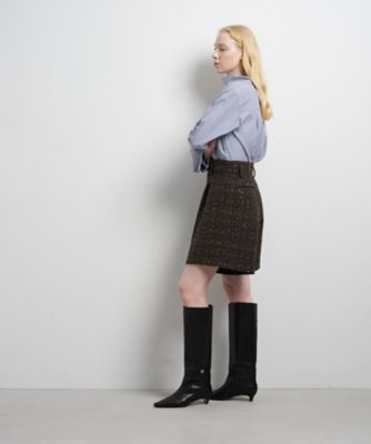 ツイード／ウールメルトン ショートパンツ | LANVIN en Bleu (Women