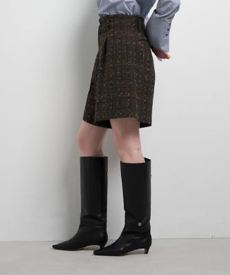 ツイード／ウールメルトン ショートパンツ | LANVIN en Bleu (Women