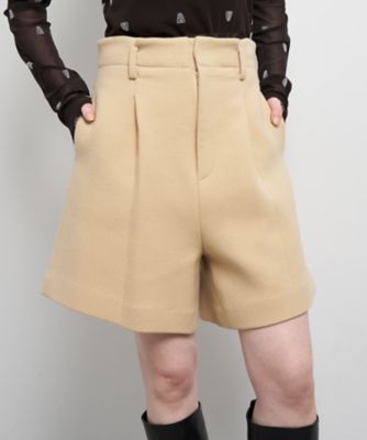 ツイード／ウールメルトン ショートパンツ | LANVIN en Bleu (Women