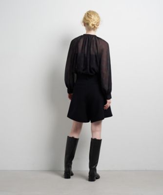 ツイード／ウールメルトン ショートパンツ | LANVIN en Bleu (Women