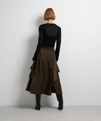 イレギュラーヘムスカート | LANVIN en Bleu (Women)/ランバン