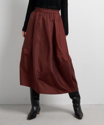 ＜LANVIN en Bleu (Women)＞アシンメコクーンタフタスカート