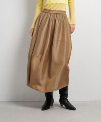 アシンメコクーンタフタスカート | LANVIN en Bleu (Women