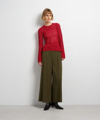 ◆シャリーナ◆ シアーレースニット | LANVIN en Bleu (Women)/ランバン オン