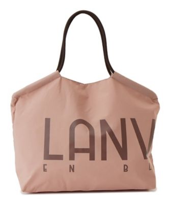＜LANVIN en Bleu (Women)＞ロゴドロストトートバッグ