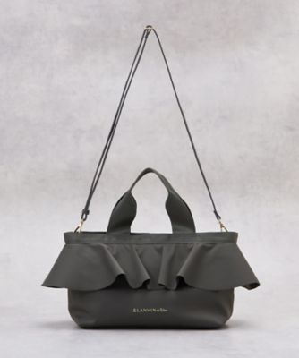 ラッフルフリルトートバッグ | LANVIN en Bleu (Women)/ランバン オン