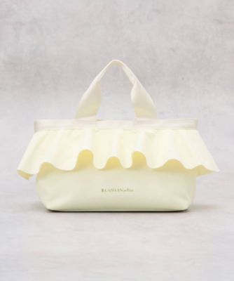 ＜LANVIN en Bleu (Women)＞ラッフルフリルトートバッグ