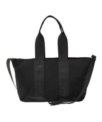 ロゴテープワイドトートバッグ | LANVIN en Bleu (Women)/ランバン