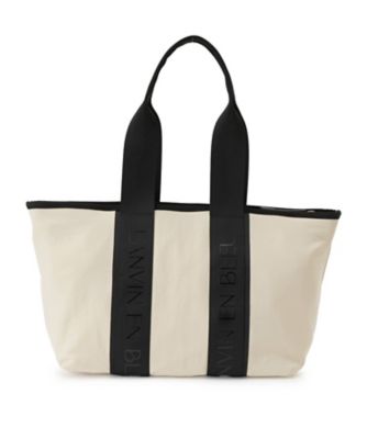 ロゴテープワイドトートバッグ | LANVIN en Bleu (Women)/ランバン 