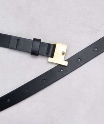 JLメタルバックルレザーベルト | LANVIN en Bleu (Women)/ランバン