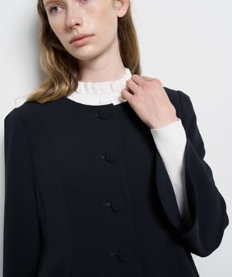 トリアセテートペプラムジャケット | LANVIN en Bleu (Women)/ランバン 