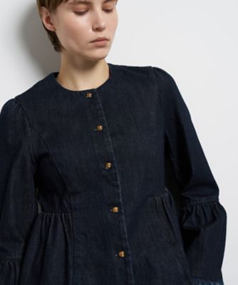 デニムペプラムジャケット | LANVIN en Bleu (Women)/ランバン オン