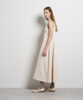 マットサテンフレアワンピース | LANVIN en Bleu (Women)/ランバン