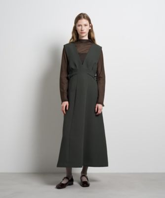 フローレント　ダブルクロスジャンバードレス　00 ダブルクロスジャンバースカート | LANVIN en Bleu (Women)/ランバン