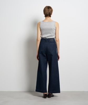 デニムワイドパンツ | LANVIN en Bleu (Women)/ランバン オン ブルー