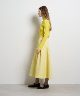 ペイズリージャカードタックスカート | LANVIN en Bleu (Women