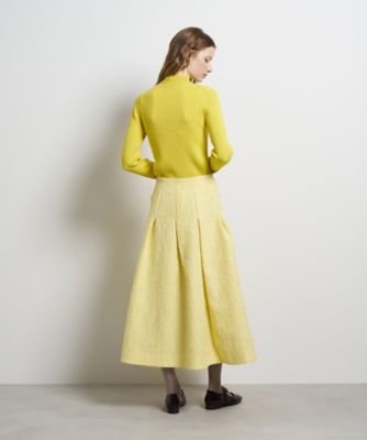 ペイズリージャカードタックスカート | LANVIN en Bleu (Women