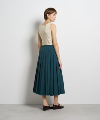 タイプライタープリーツスカート | LANVIN en Bleu (Women)/ランバン