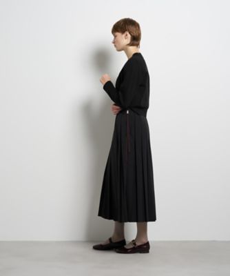 ダブルフェイスVネックニット | LANVIN en Bleu (Women)/ランバン