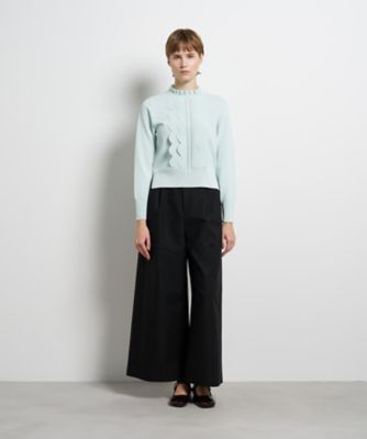 スカラフリルニット | LANVIN en Bleu (Women)/ランバン オン ブルー