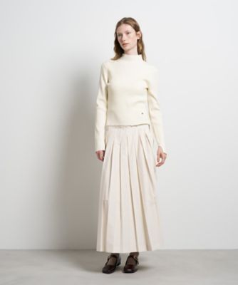 ランダムリブハイネックニット | LANVIN en Bleu (Women)/ランバン