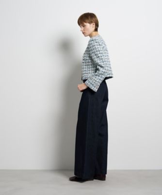 リボンヤーンツイードジャケット | LANVIN en Bleu (Women)/ランバン