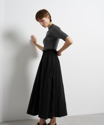 ハーフスリーブニットコンビワンピース | LANVIN en Bleu (Women