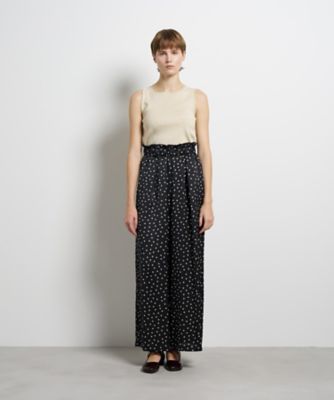 Marina dotプリントワイドパンツ | LANVIN en Bleu (Women