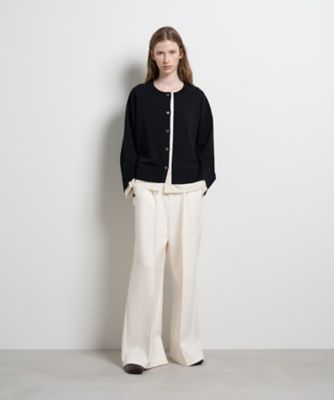シャツトリムニットコンビカーディガン | LANVIN en Bleu (Women
