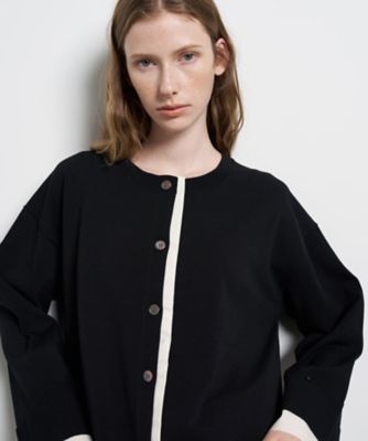 シャツトリムニットコンビカーディガン | LANVIN en Bleu (Women