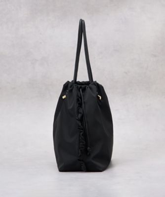 サイドフリルドロストトートバッグ大 | LANVIN en Bleu (Women