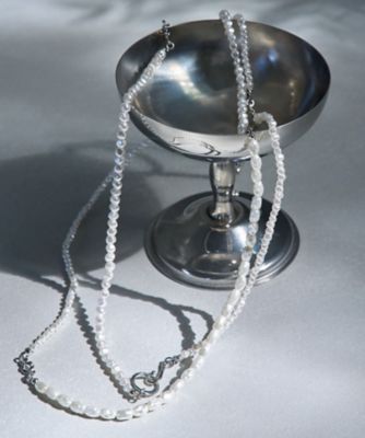 ＜LANVIN en Bleu (Women)＞マルチｗａｙパールネックレス