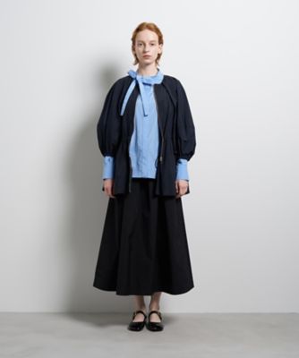 LANVIN ブルゾン 未使用品 ストーンナイロンライトブルゾン | LANVIN en Bleu (Women)/ランバン