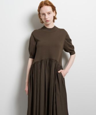 ニットドッキングワンピース | LANVIN en Bleu (Women)/ランバン オン