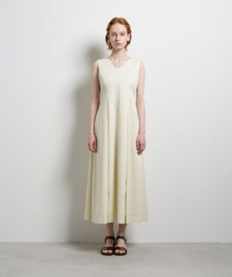 希少 ドルガバ DGロゴ ホワイトノースリーブワンピース 44 伊勢丹 XL 撥水タフタノースリーブワンピース | LANVIN en Bleu (Women)/ランバン