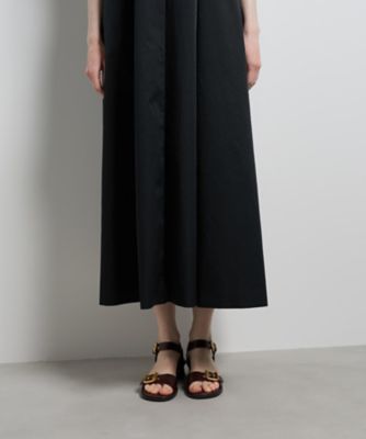 撥水タフタノースリーブワンピース | LANVIN en Bleu (Women