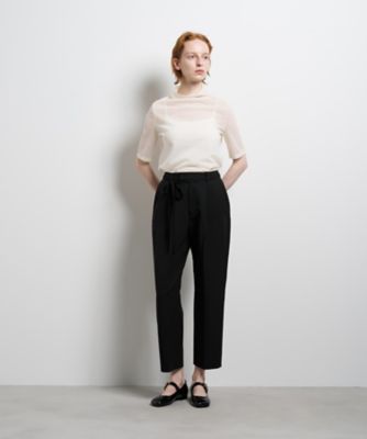グログランタックテーパードパンツ | LANVIN en Bleu (Women)/ランバン