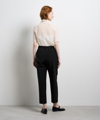 グログランタックテーパードパンツ | LANVIN en Bleu (Women)/ランバン