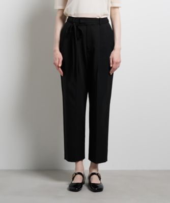 LANVIN en Bleu (Women)/ランバン オン ブルー グログランタックテーパードパンツ