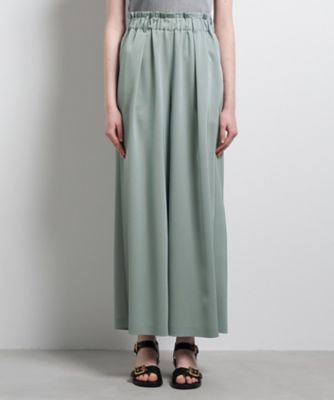 LANVIN en Bleu (Women)/ランバン オン ブルー トリアセツイルワイドゴムパンツ