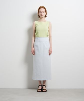 ストレッチポンチタイトスカート | LANVIN en Bleu (Women)/ランバン